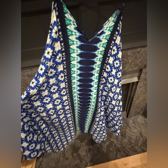 Tommy Bahama Tide Seashell Scarf Dress Swim Cover-Up S/M P/M - Picture 3 of 11